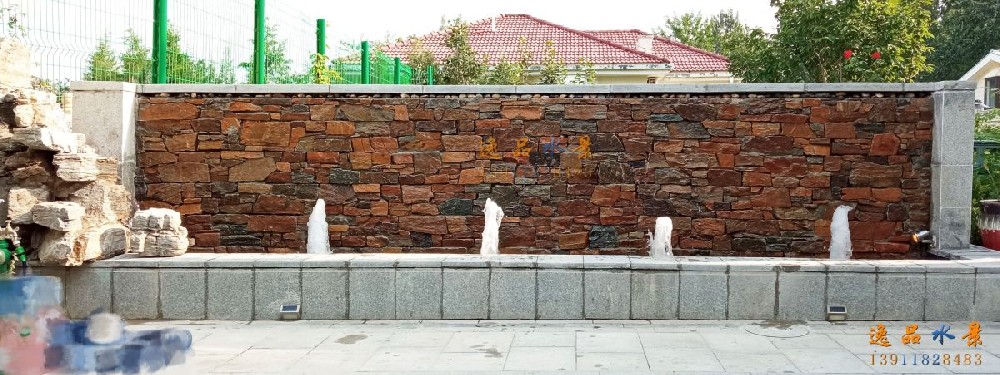 北京別墅庭院花園水景墻流水景觀優(yōu)點
