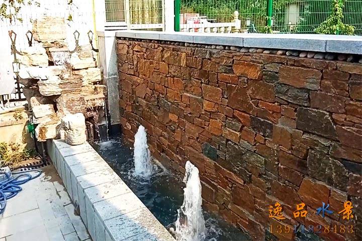 北京別墅庭院花園水景墻流水景觀優(yōu)點